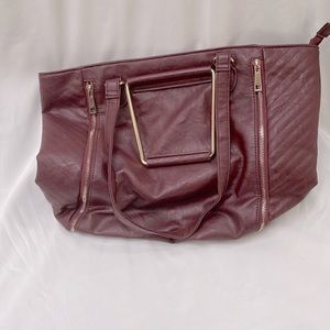 Fun Maroon Icing‎ Faux Leather Toe